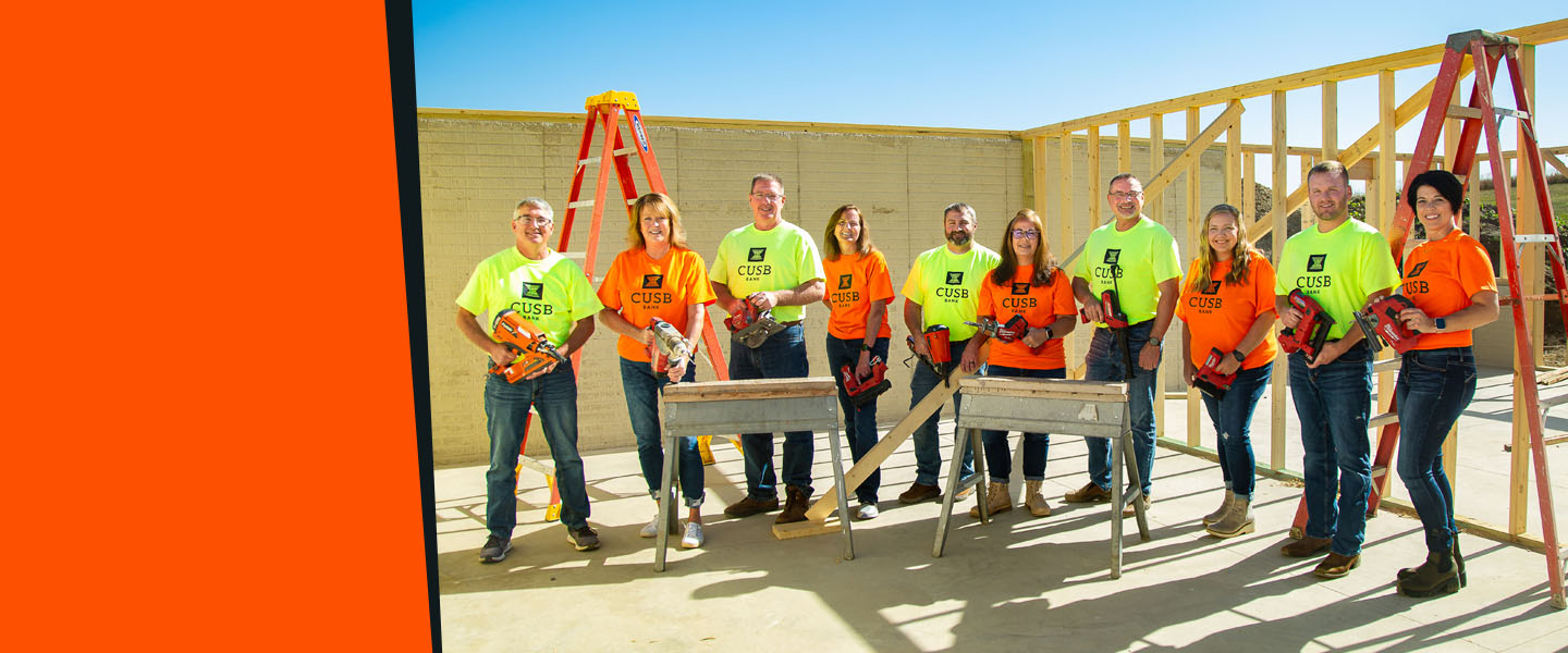 Construct the perfect home loan with CUSB Bank!