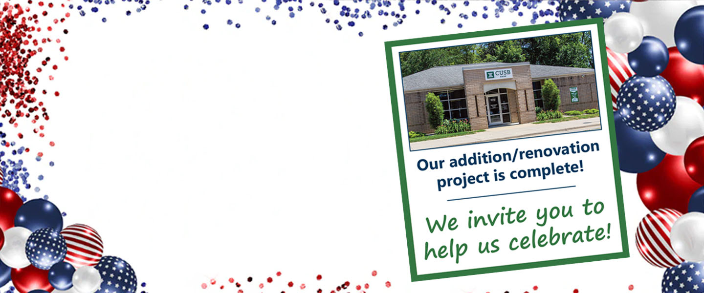 CUSB Bank Shell Rock Renovation Open House